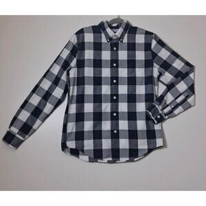 Abercrombie & Fitch Shirt Men's Size M Long Sleeve Plaid Button-Down